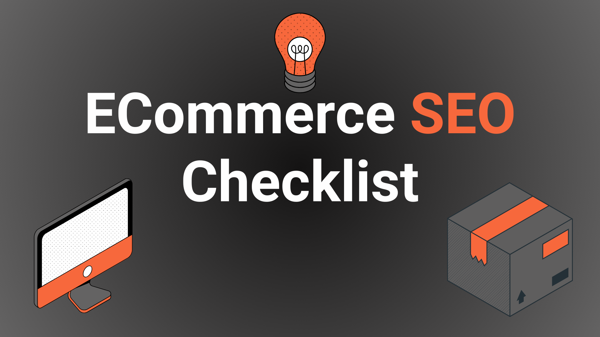 an ecommerce seo checklist with 17 tips for 2024